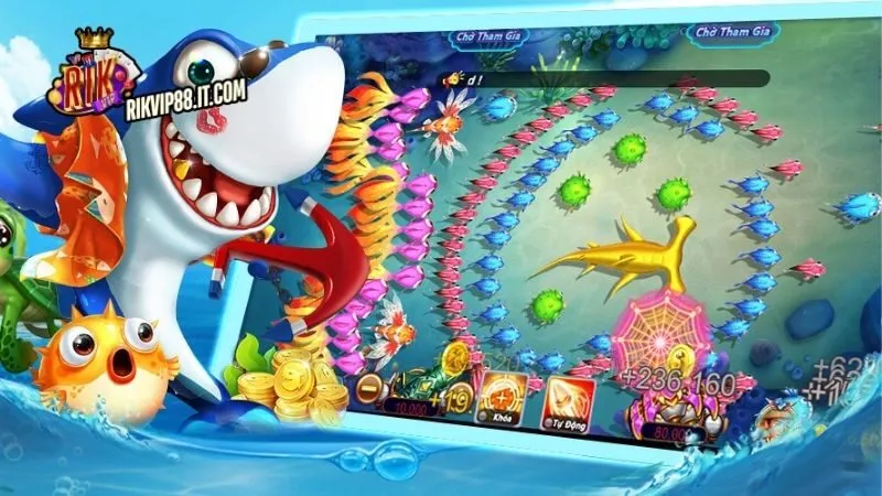 Bắn Cá Rikvip online - Thế giới game giải trí đầy màu sắc 3 Ưu điểm khi chơi bắn cá Rikvip online
