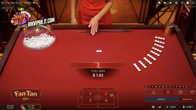 Fantan Rikvip - Trải nghiệm hấp dẫn với lối chơi độc đáo 3 Các bước chơi Fantan Rikvip