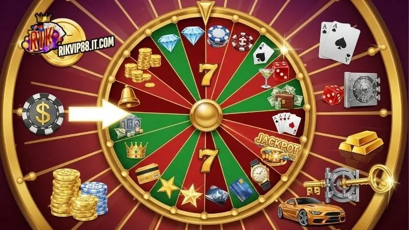 Vòng Quay Rikvip - Khám Phá Thế Giới Giải Trí Mới Mẻ 3 Các bước tham gia vòng quay Rikvip