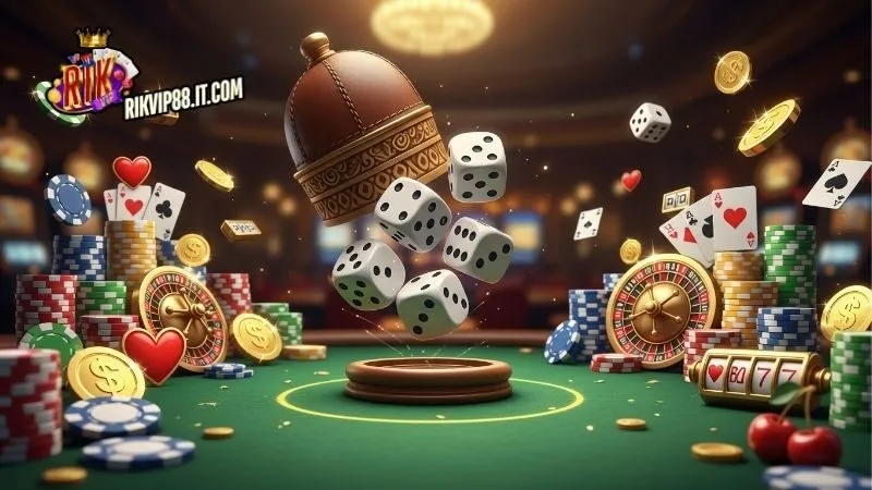 Các loại cược trong game xóc đĩa Rikvip