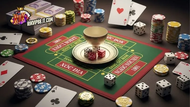 Xóc Đĩa Rikvip - Sự Hồi Hộp Trong Từng Lượt Cược 6 Xóc đĩa Rikvip